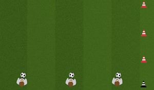 Line Dribble 2 - Tactical Soccer