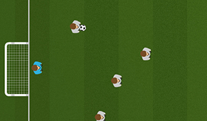 Goal Kick Game - Tactical Boards Soccer