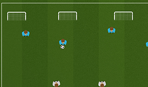8 Goal Game - Tactical Boards Soccer