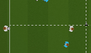 4 vs 2 Keep Away 2 - Tactical Boards Soccer