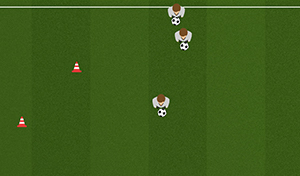 1vs1-scattered-cone-goals-tactical-soccer