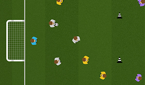 Counter Attack 1 - Tactical Boards Soccer