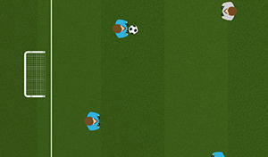 Multi Goal Scrimmage - Tactical Boards Soccer