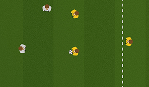 End Zone Goalkeeper - Tactical Boards Soccer