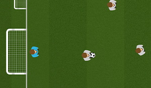 Six Goal Game -  Tactical Boards Soccer