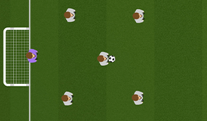 4 vs 4 with Two Neutrals - Tactical Soccer
