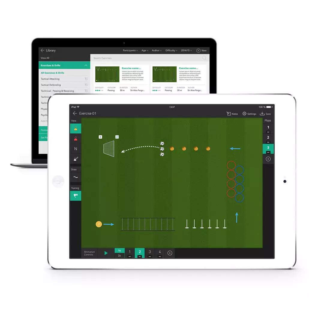 Build A Tactical And Training Library And Consolidate Player, Team And Match Data