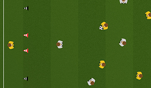 passing-6-goal-game-with-targets-tactical-soccer